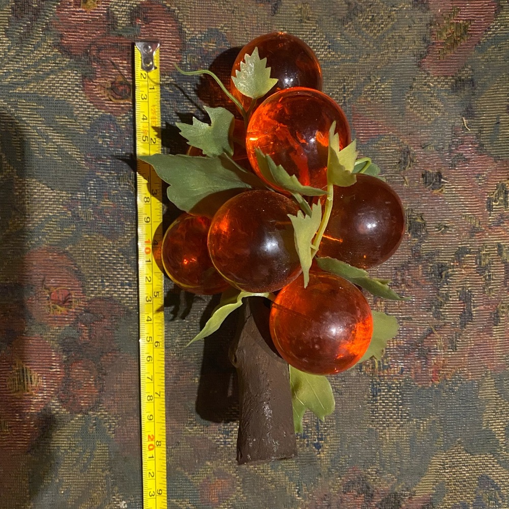 Vintage Decoration Grapes 1970’s?